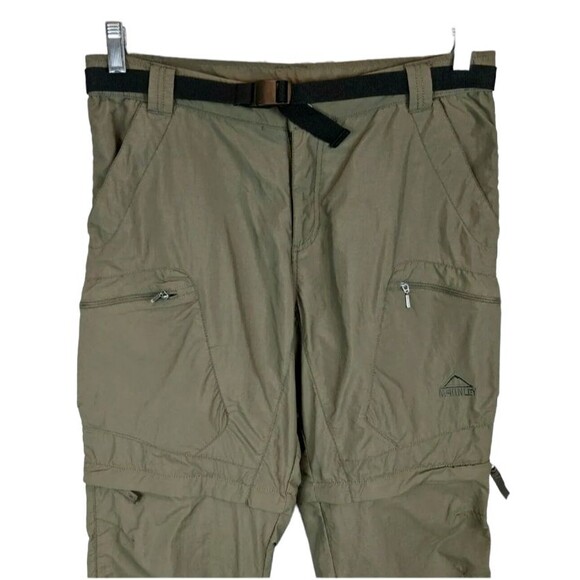 McKinley Convertible Cargo Shorts Pants Mens Size S Brown Outdoor Mountain Hiker - Picture 4 of 11